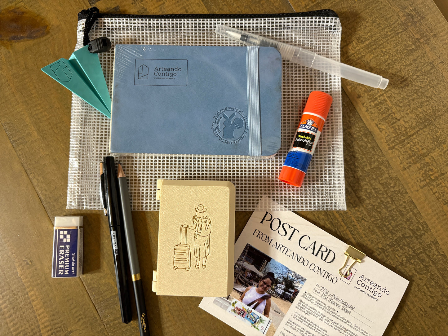 Travel Watercolor Sketch Kit | Arteando Contigo x Empaca Conmigo