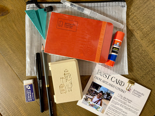 Travel Watercolor Sketch Kit | Arteando Contigo x Empaca Conmigo