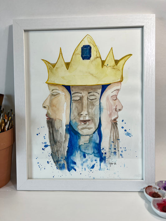 Three Kings one Crown Original Art